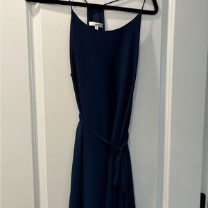Elegant Navy Dress